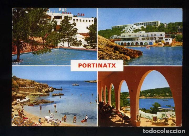 Postales: Sant Joan de Labritja. Portinatx. Ed. C. Figueretas n&ordm; 293. Circulada.