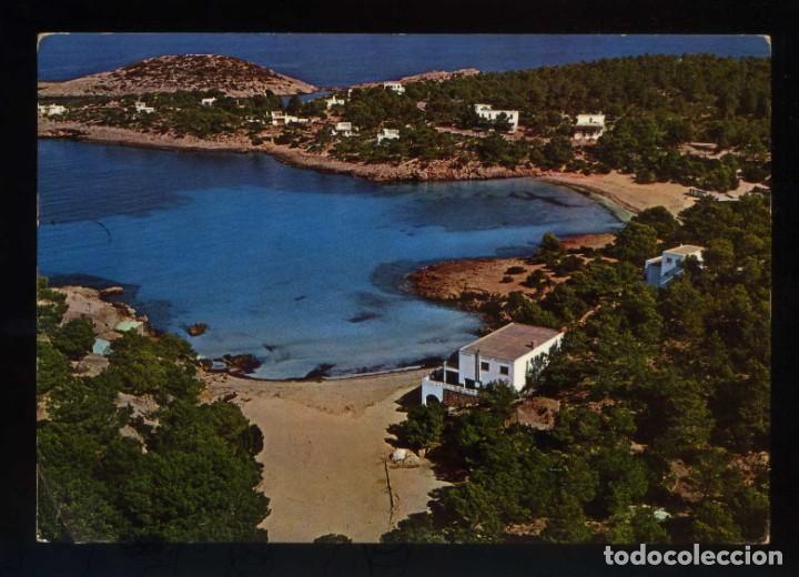 Postales: Sant Joan de Labritja. Playas de Portinatx. Ed. C. Figueretas n&ordm; 1566. Circulada 1968.