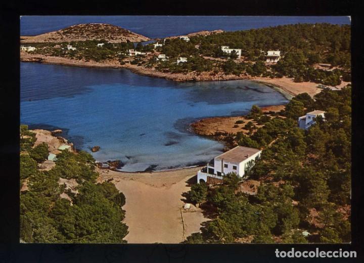 Postales: Sant Joan de Labritja. Playas de Portinatx. Ed. C. Figueretas n&ordm; 224. Circulada 1975.