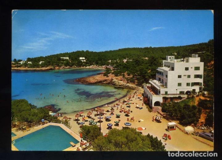 Postales: Sant Joan de Labritja. Playas de Portinatx. Ed. C. Figueretas n&ordm; 241. Circulada 1970