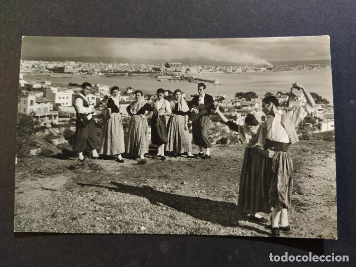 Postkarten: MALLORCA-PALMA-DANZAS TIPICAS EN LA BONANOVA-2184-FOTO CASA PLANAS-POSTAL ANTIGUA-(65.470)