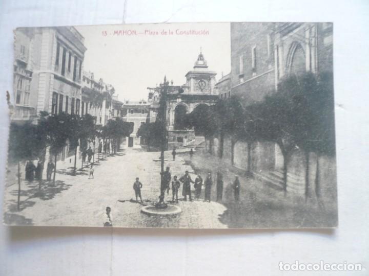 Postales: Mahon-Plaza de la constituci&oacute;n. - Foto 1