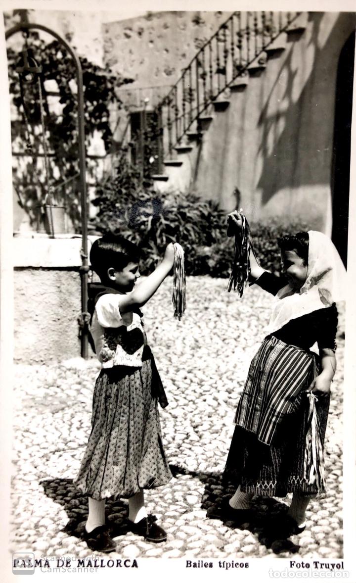 Postales: TARJETA POSTAL DE MALLORCA. BAILES TIPICOS. - Foto 1