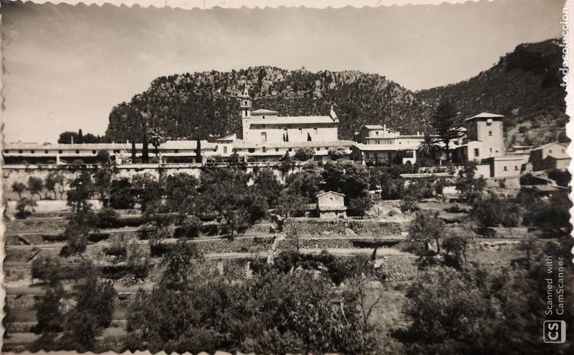 Postales: TARJETA POSTAL DE MALLORCA- VALLDEMOSA. VISTA PARCIAL.