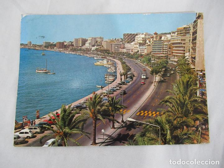 Postales: Palma de Mallorca - Paseo Mar&iacute;timo - Escrita - Foto 1