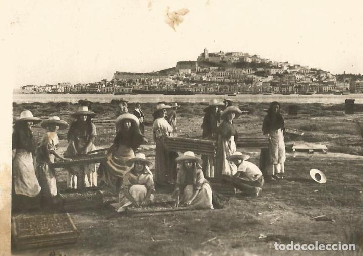 Postales: IBIZA-VISTA GENERAL-49-FOTO VI&Ntilde;ETS-POSTAL FOTOGRAFICA ANTIGUA-(66.305)