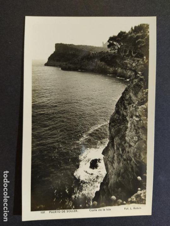 Cartoline: PUERTO DE SOLLER-COSTA DE LA ISLA-197-FOTOGRAFICA ROISIN-POSTAL ANTIGUA-(66.311)