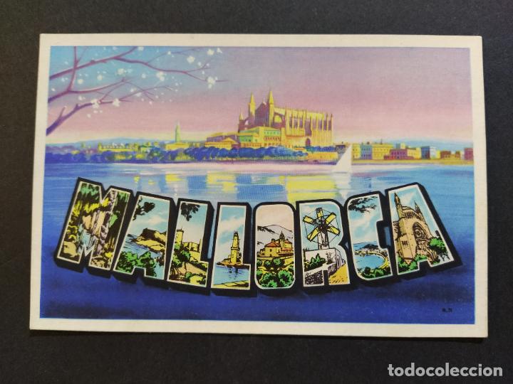 Postales: MALLORCA-PUBLICIDAD ULTRAMAR EXPRESS-AGENCIA DE VIAJES-POSTAL ANTIGA-(66.367)