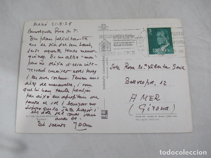 Postales: Menorca - Binibeca - Circulada - Foto 2