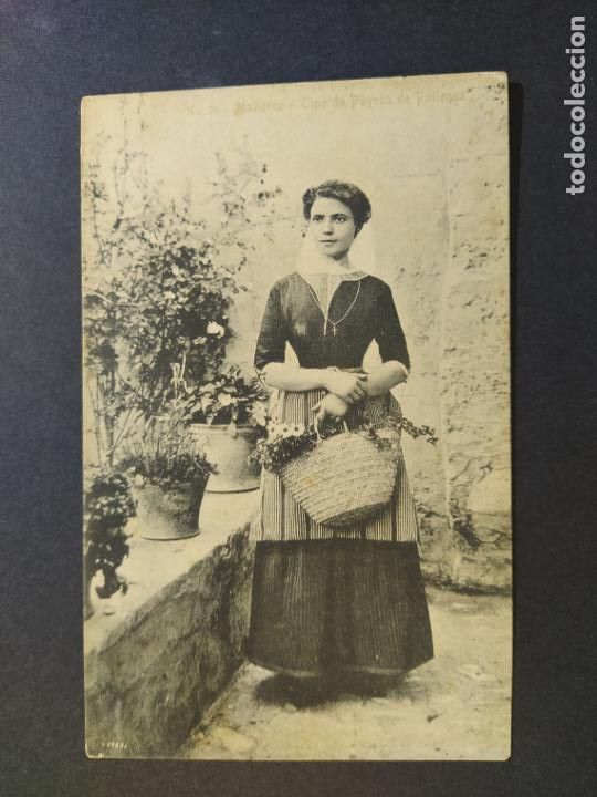 Postales: MALLORCA-TIPO DE PAYESA DE POLLENSA-POSTAL ANTIGUA-(66.669)