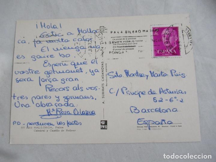 Postales: Mallorca - Palma - Circulada - Foto 2