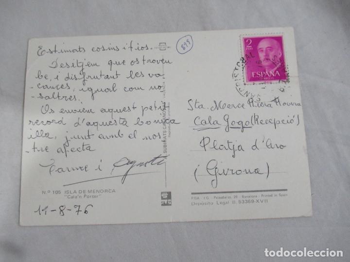 Postales: Menorca - Calan Porter - Circulada - Foto 2