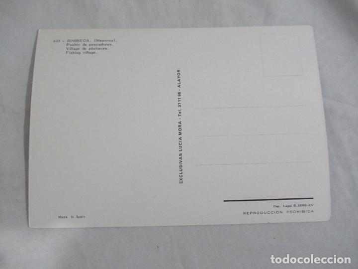 Postales: Menorca - Binibeca - S/C - Foto 2