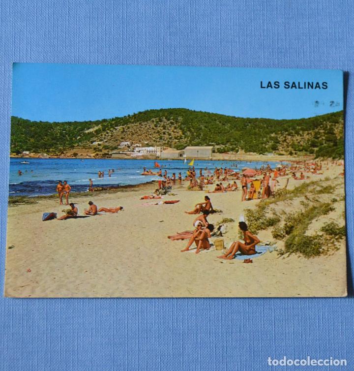 Postales: IBIZA - EIVISSA - PLAYA LAS SALINAS - CIRCULADA - Foto 1