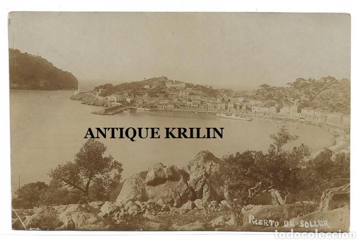 Cartoline: SOLLER .- VISTA PANORAMICA DEL PUERTO .- POSTAL FOTOGRAFICA