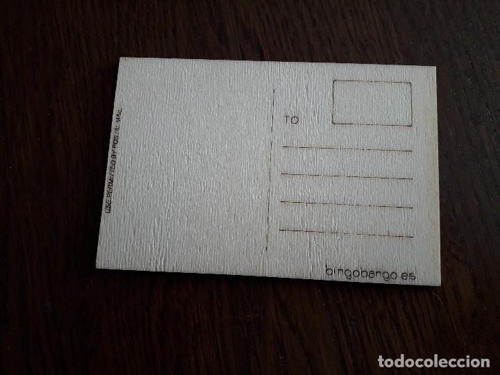 Postales: postal de madera de Ibiza. - Foto 2
