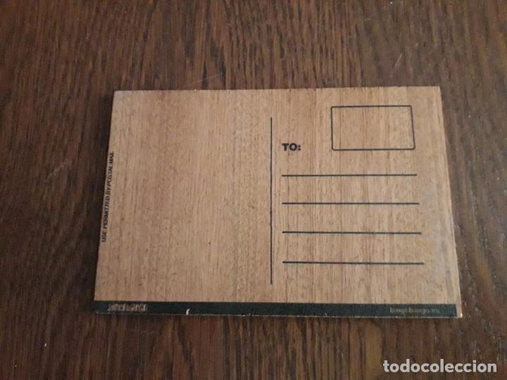 Postales: postal de madera de Ibiza. - Foto 2