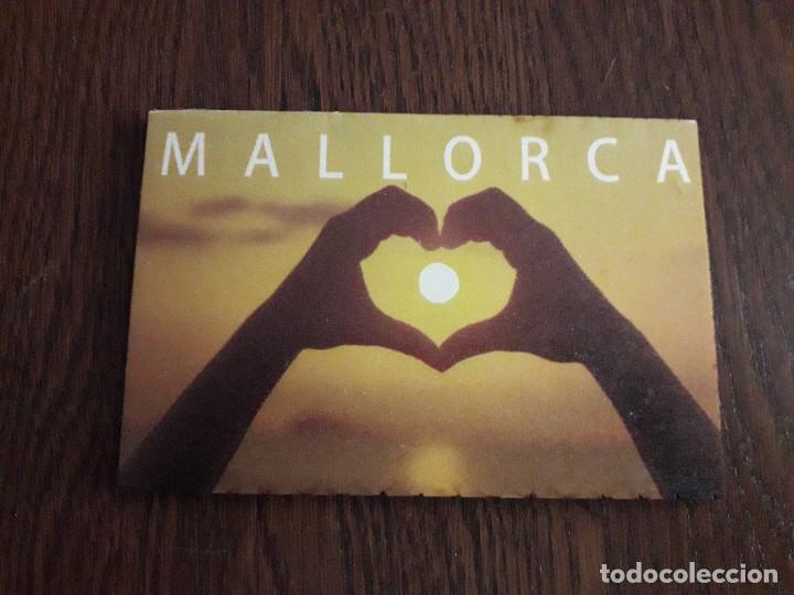 Postales: postal de madera de Mallorca. - Foto 1