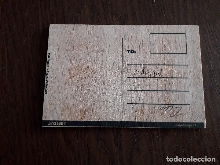 Postales: postal de madera de Formentera. - Foto 2
