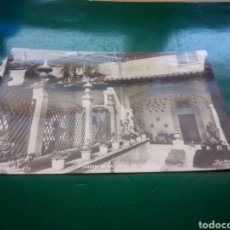Postales: ANTIGUA POSTAL DE PALMA DE MALLORCA. JARDÍN CELDA DE CHOPIN. CALLE PIEDAD 15. AÑOS 50-60. Lote 194198570