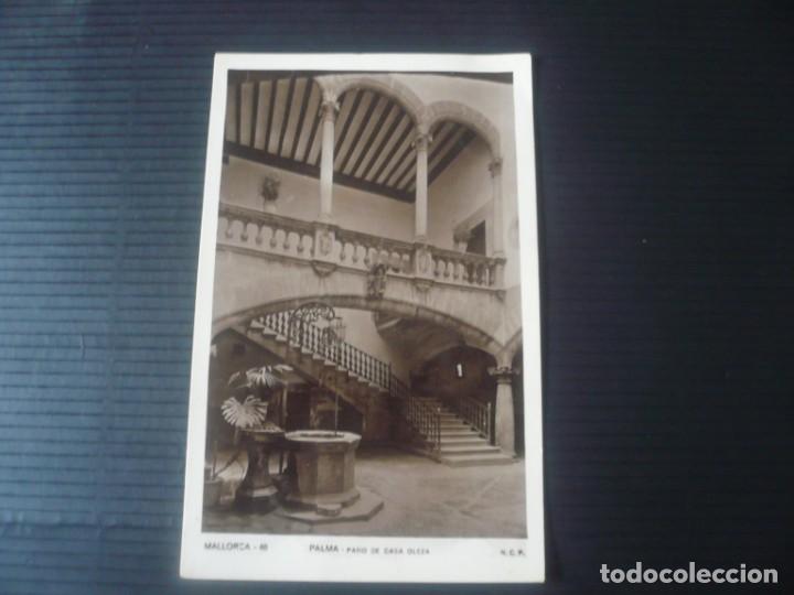 Postales: Palma-Patio de casa oleza
