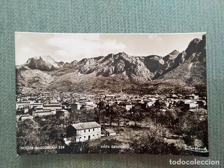 Postales: POSTAL SOLLER MALLORCA VISTA GENERAL - Foto 1