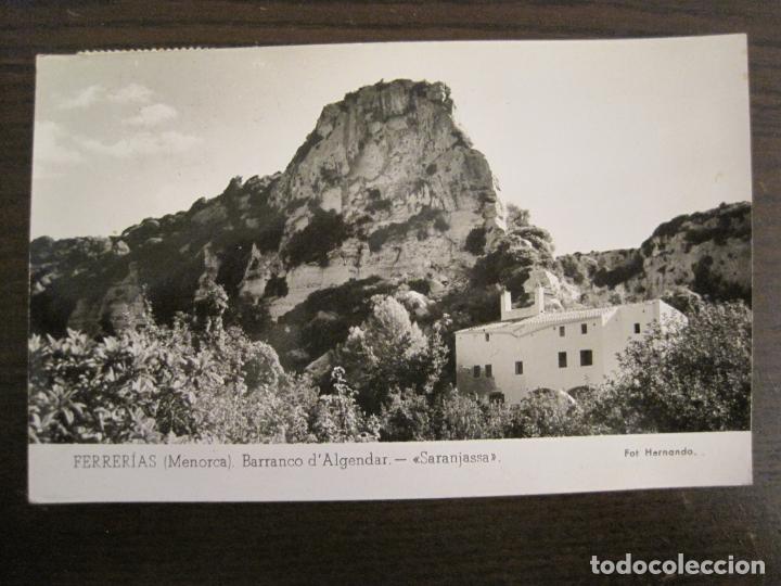 Postais: FERRERIAS-BARRANCO D'ALGENDAR-FOTO HERNANDO-POSTAL ANTIGUA-VER FOTOS-(68.059)