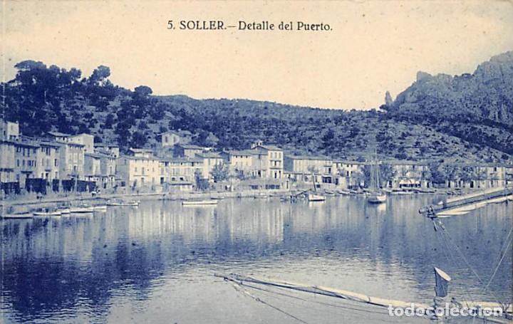 Postais: SOLLER (MALLORCA).- DETALLE DEL PUERTO