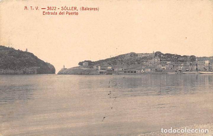 Postales: SOLLER.- ENTRADA DEL PUERTO - Foto 1
