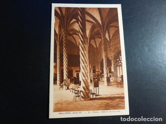 Postales: PALMA DE MALLORCA INTERIOR DE LA LONJA - Foto 1
