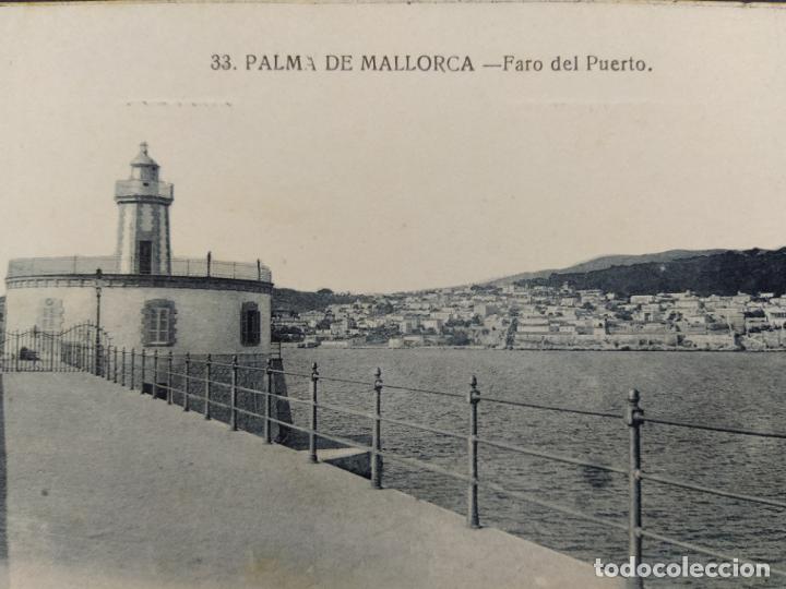 Postales: PALMA DE MALLORCA-FARO DEL PUERTO-POSTAL ANTIGUA-(68.560)