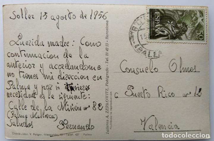 Postales: PALMA DE MALLORCA SOLLER - Foto 2