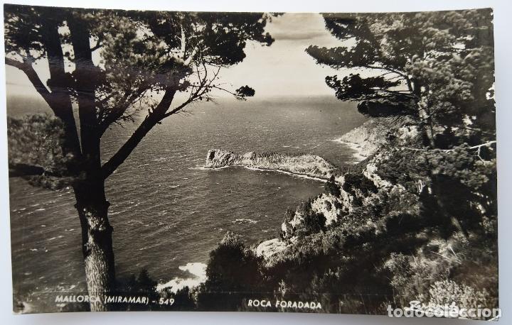 Postales: MALLORCA MIRAMAR ROCA FORADADA - Foto 1