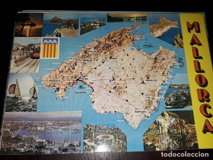 Postales: N&ordm; 37506 POSTAL MALLORCA MAPA - Foto 1