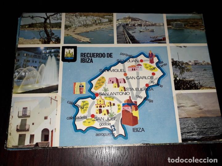 Postales: N&ordm; 37663 POSTAL IBIZA MAPA - Foto 1