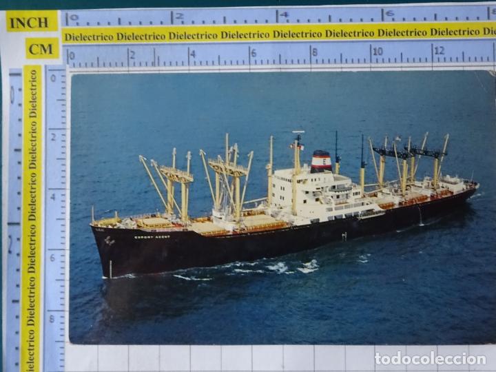 Postkarten: POSTAL DE BARCOS NAVIERAS. BARCO BUQUE EXPORT AGENT CARGUERO AMERICAN EXPORT LINES. 18