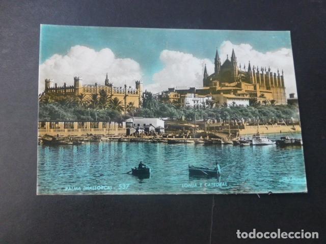 Postales: PALMA DE MALLORCA LONJA Y CATEDRAL - Foto 1