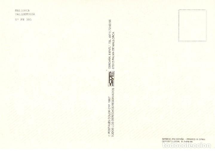 Postales: POSTAL VALLDEMOSA N&ordm; PM 395 - Foto 2