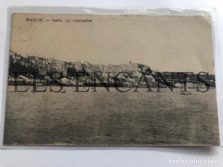 Postcards: POSTAL MAHON VISTA DE PONIENTE EDITA J PONS SIN CIRCULAR