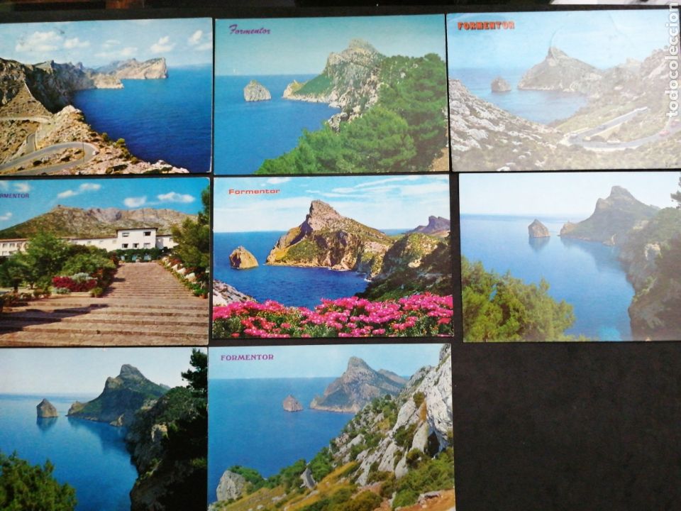Postales: FORMENTOR, MALLORCA. LOTE DE 8 POST. - Foto 1