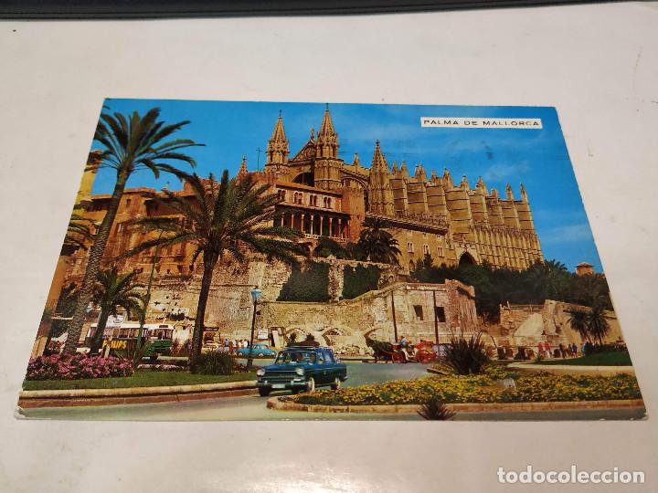 Postales: MALLORCA - POSTAL PALMA - CATEDRAL Y ALMUDAINA - Foto 1