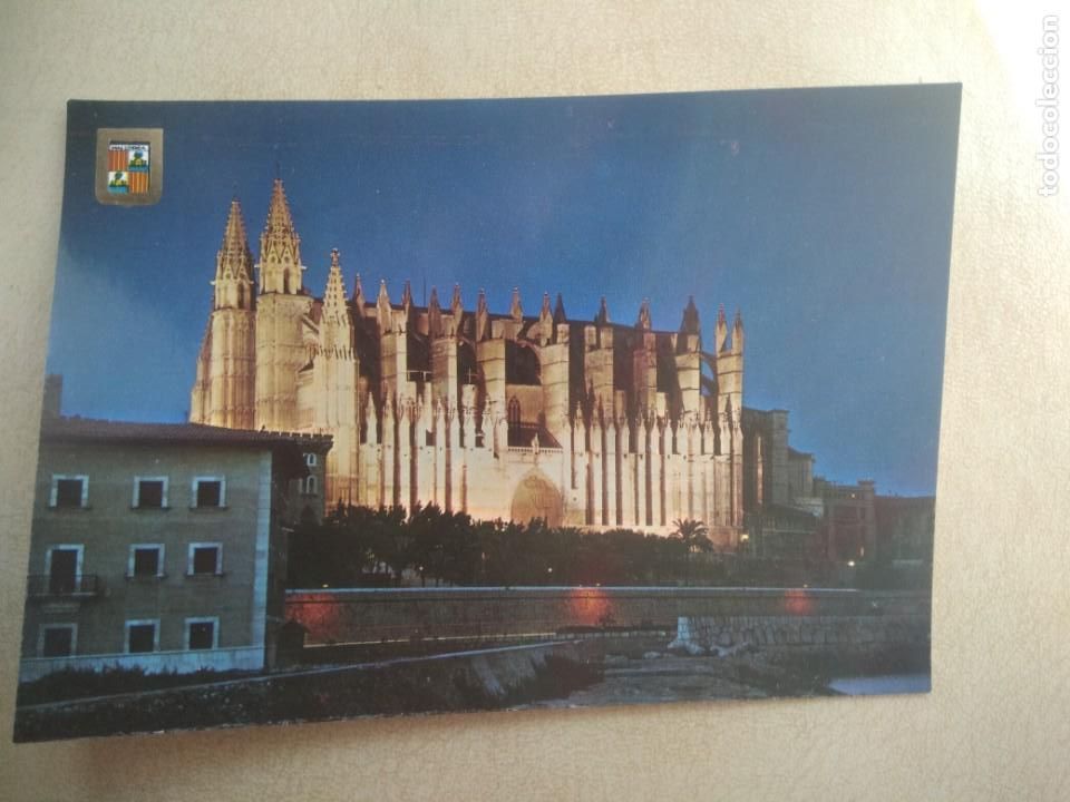 Postales: Postal catedral mallorca nocturna - Foto 1