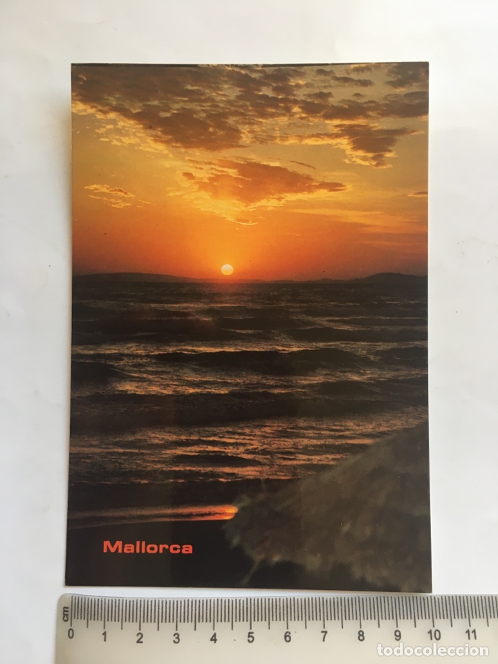 Postales: POSTAL. MALLORCA. ATARDECER. ICARIA. - Foto 1