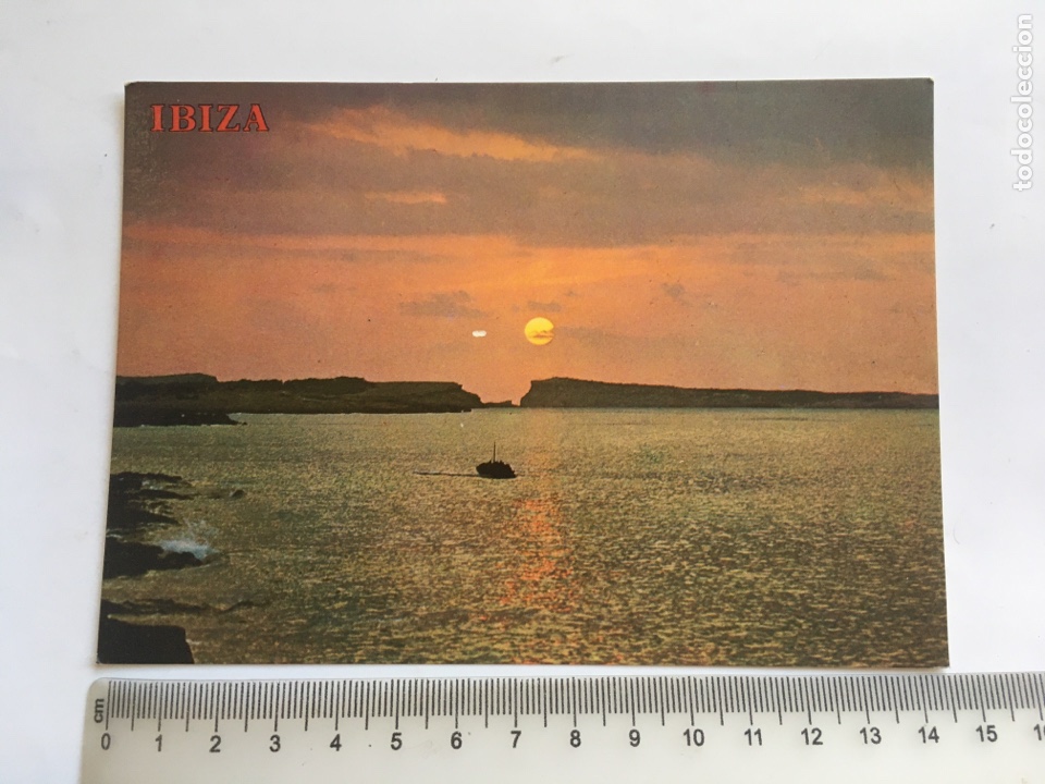 Postales: POSTAL. SAN ANTONIO. PUESTA DE SOL. COLECCI&Oacute;N PERLA.