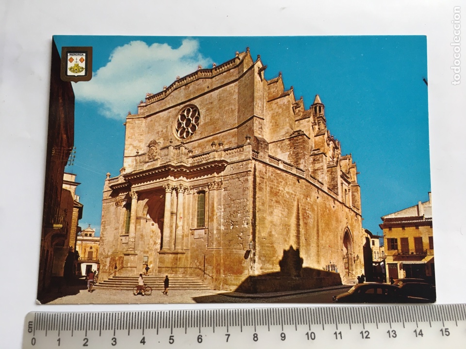 Postales: POSTAL. MENORCA. CATEDRAL. EDICIONES FISA. - Foto 1