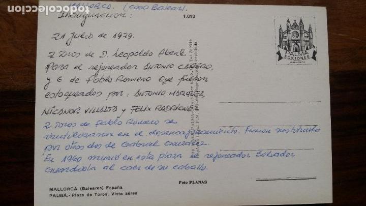 Postales: mallorca. plaza de toros - Foto 2