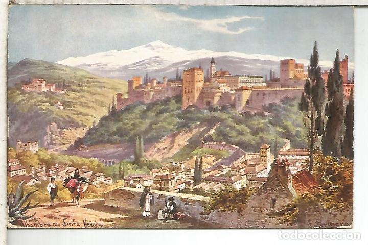 Postales: GRANADA ALHAMBRA DORSO SIN DIVIDIR - Foto 1