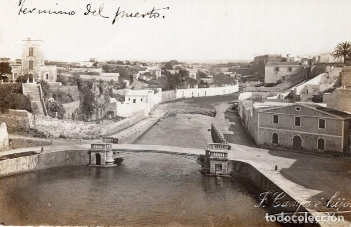 Postcards: ciudadela. termino del puerto. fotogr&aacute;fica.  f. camps e hijo