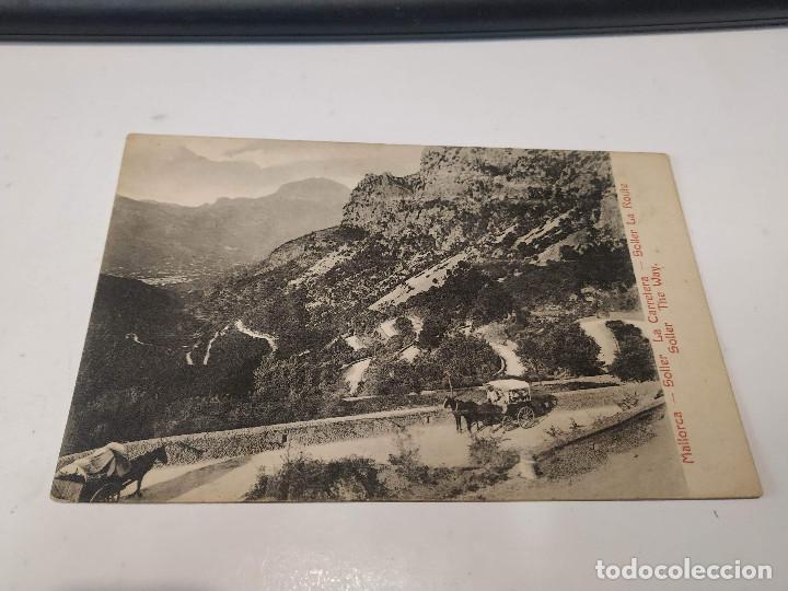 Postales: MALLORCA - POSTAL S&Oacute;LLER - LA CARRETERA - Foto 1