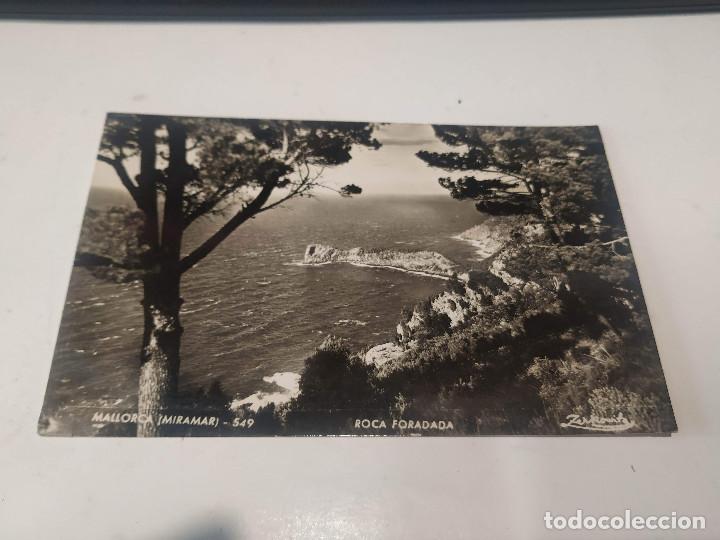 Postales: MALLORCA - POSTAL MIRAMAR - ROCA FORADADA - Foto 1